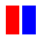 赤と青の並び方、これではどうでしょうか